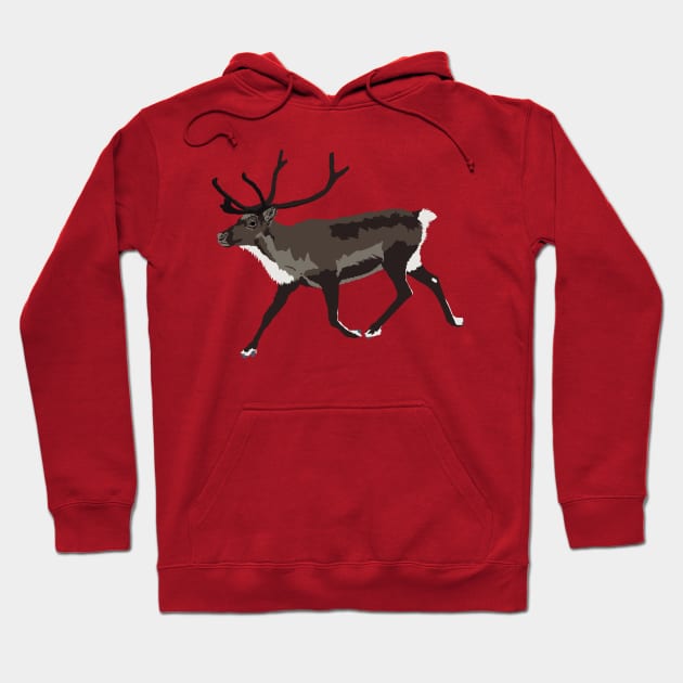 Reindeer Hoodie by stargatedalek